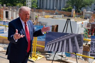 Trump warns judge against sacrificing national security by blocking White House ballroom, drone base