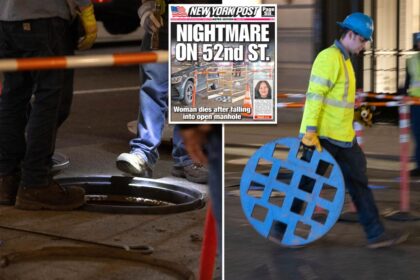 Exclusive | Concerned bystanders called 911 to report open NYC manhole near where Donike Gocaj fell into hatch — 2 weeks before her horrific death