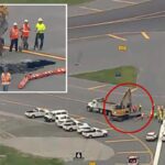 Sinkhole closes busy LaGuardia Airport runway — sparks fears of major delays, cancellations