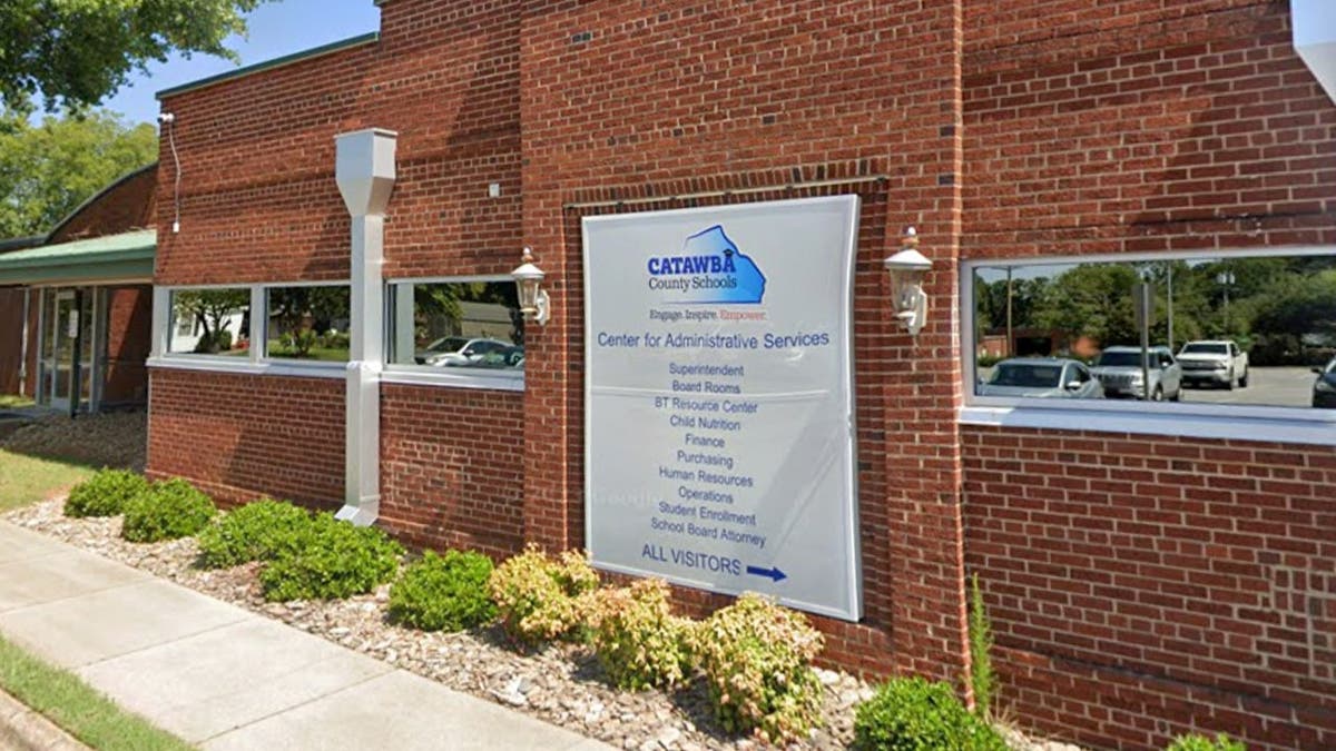 Exterior of Catawba County School's Administration building
