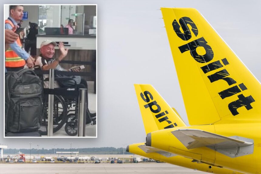 Spirit Airlines accused of failing to assist elderly dementia patient who wandered out of airport, was killed by car: lawsuit
