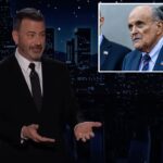 Jimmy Kimmel joked about ex-NYC Mayor Rudy Giuliani being in ‘the grave’ before hospitalization