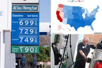 Big-city drivers are finding gas is a lot cheaper next door in red states — here are the biggest discounts