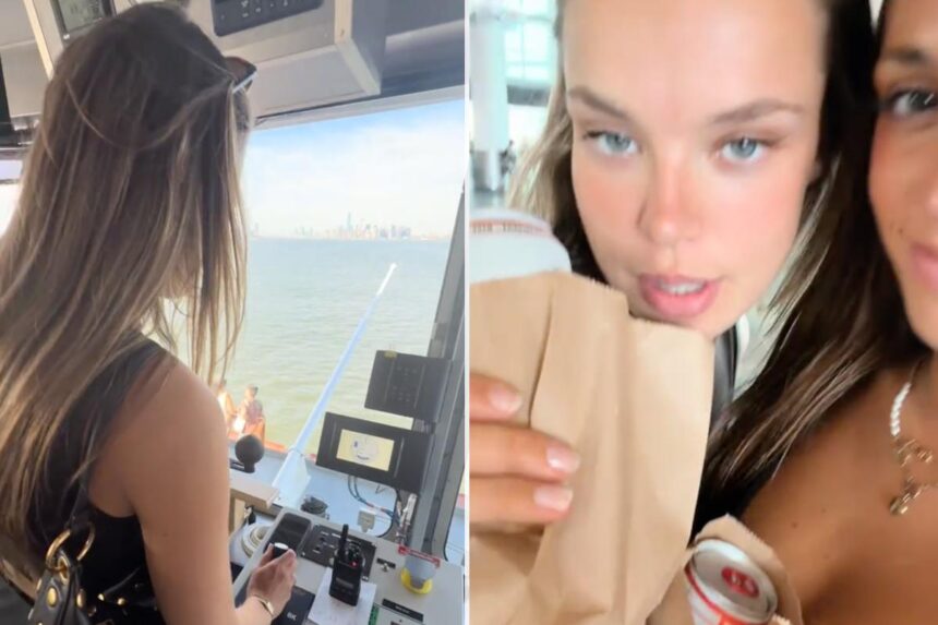 German tourists caught ‘driving’ Staten Island Ferry in viral video that leads to probe
