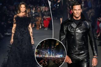 Gucci transforms Times Square into runway as label debuts new collection with Cindy Crawford, Tom Brady