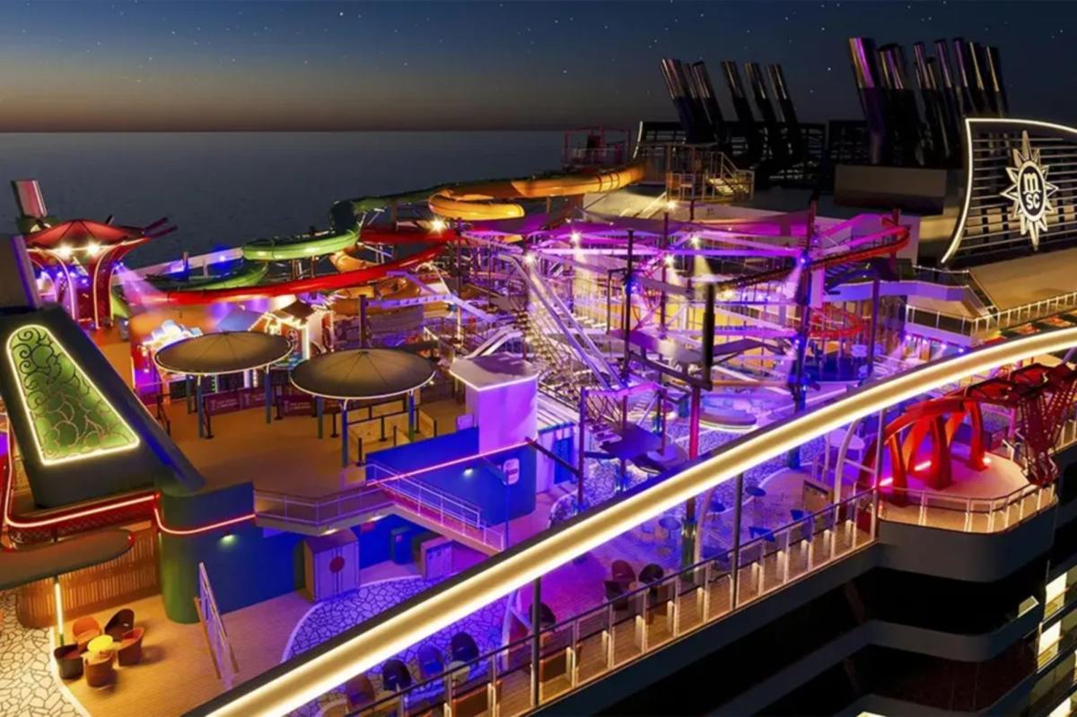MSC Cruises unveils jaw-dropping outdoor theme park in middle of the ocean