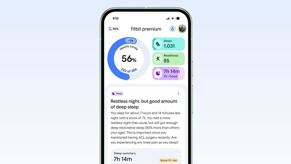 Google’s AI Health Guidance Is What I’ve Been Looking for, but I Miss the Fitbit App