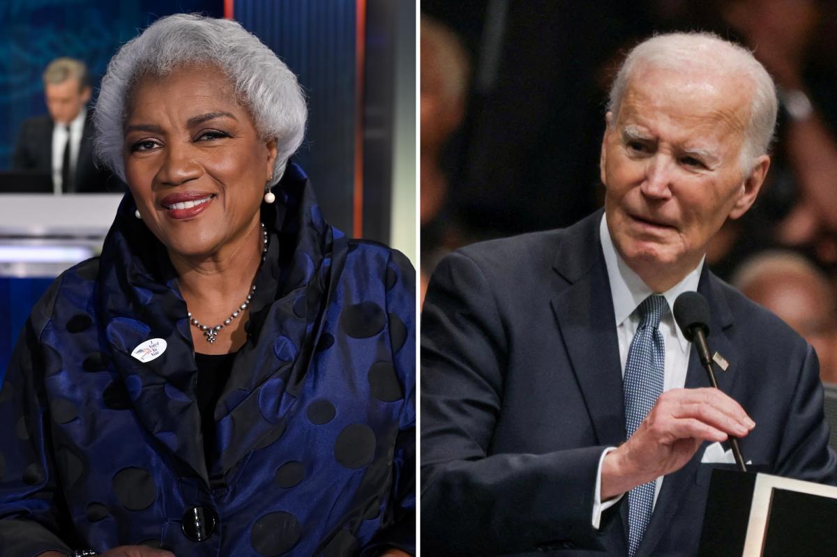 Ex-acting DNC chair Donna Brazile refuses to discuss Jill Biden’s stroke admission from 2024 debate