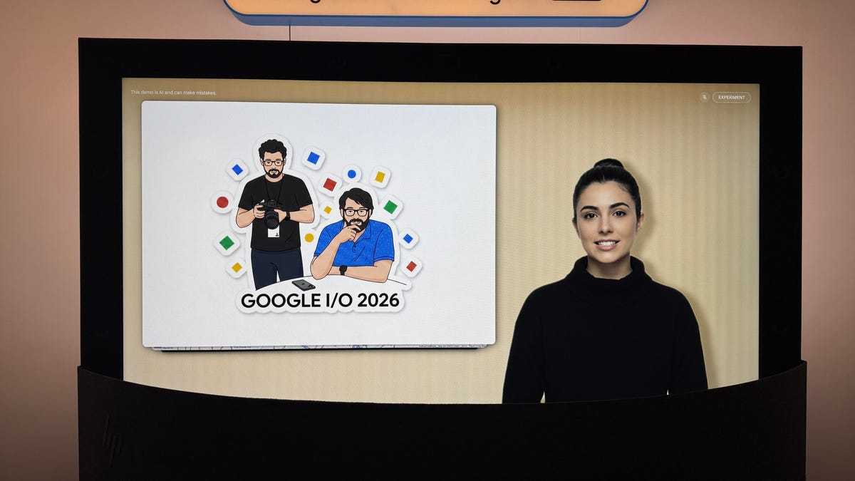 I Chatted With Google’s Lifesize, Hyperreal AI Companion
