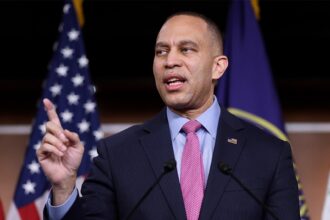 Hakeem Jeffries shredded over ‘disgustingly violent’ call for Dems to break spirit of MAGA