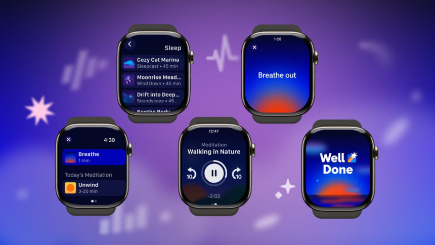 Headspace’s New Apple Watch App Uses Your Heart Rate to Know When You Need a Break