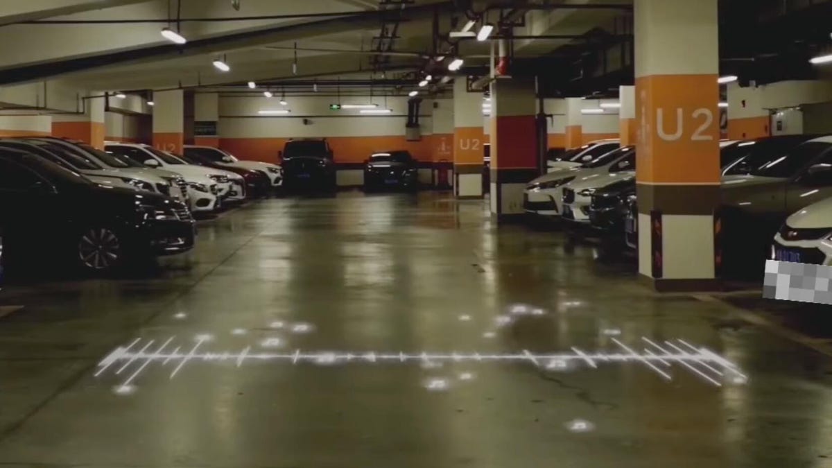 Huawei Unveils Car That Can Project Movies With Its Headlights