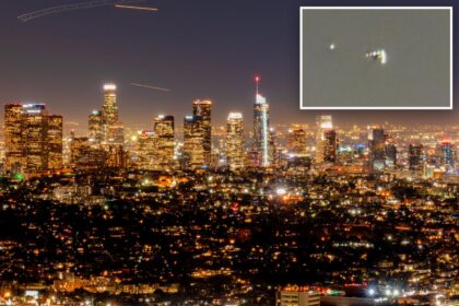 LA crowned one of the best places to spot UFOs in the country — just hours after Pentagon files released