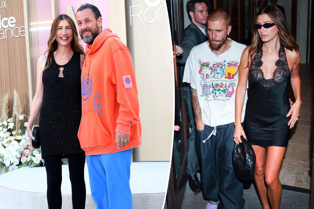 Adam Sandler’s sloppy red carpet look is peak ‘Schlub Hub’: Spare us your slob routine, guys, and learn to dress to impress
