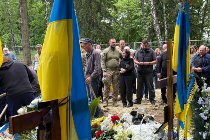 Funerals, beauty queens and bombs: The Ukrainian city that won’t let Putin win