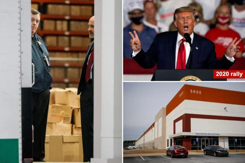Trump administration can keep 2020 election ballots seized from Georgia, judge rules