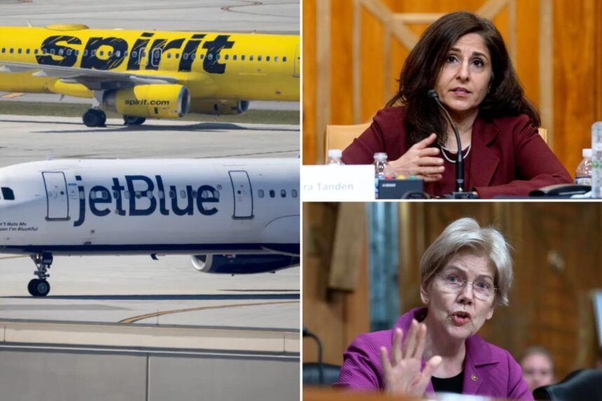 Former top Biden official all but admits admin killed Spirit Airlines by rejecting JetBlue merger