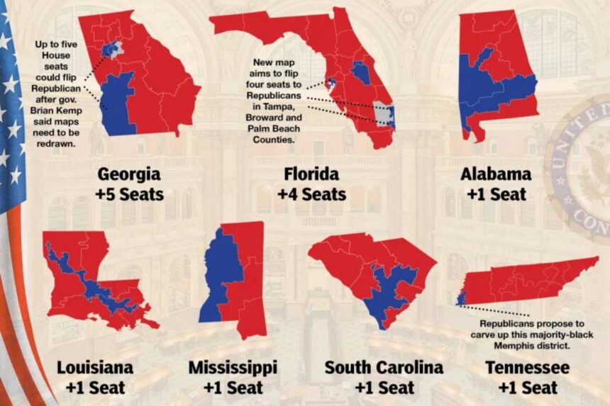 As furious redistricting battles continue, we reveal Republican plan to add 14 seats following last week’s Supreme Court ruling