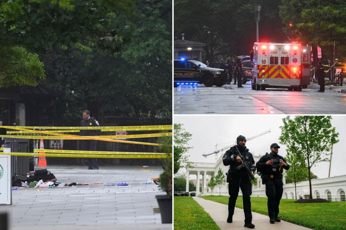 Gunman opens fire outside White House, neutralized by Secret Service