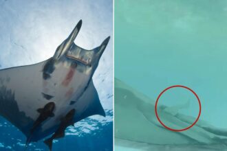 ‘Just that weird’: Suckerfish observed swimming in manta rays’ rear ends, could impede pooping, sex