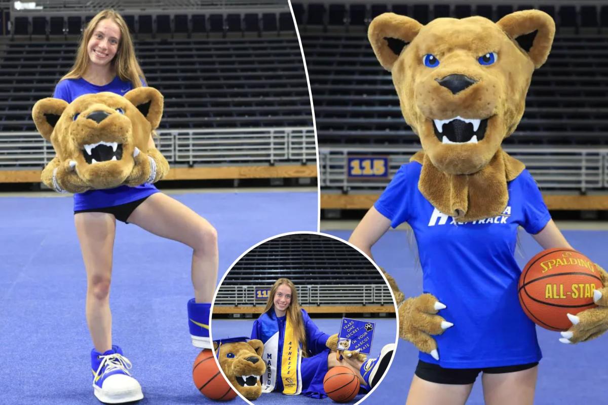Allison Reid lived secret double life at Hofstra as runner — and mascot