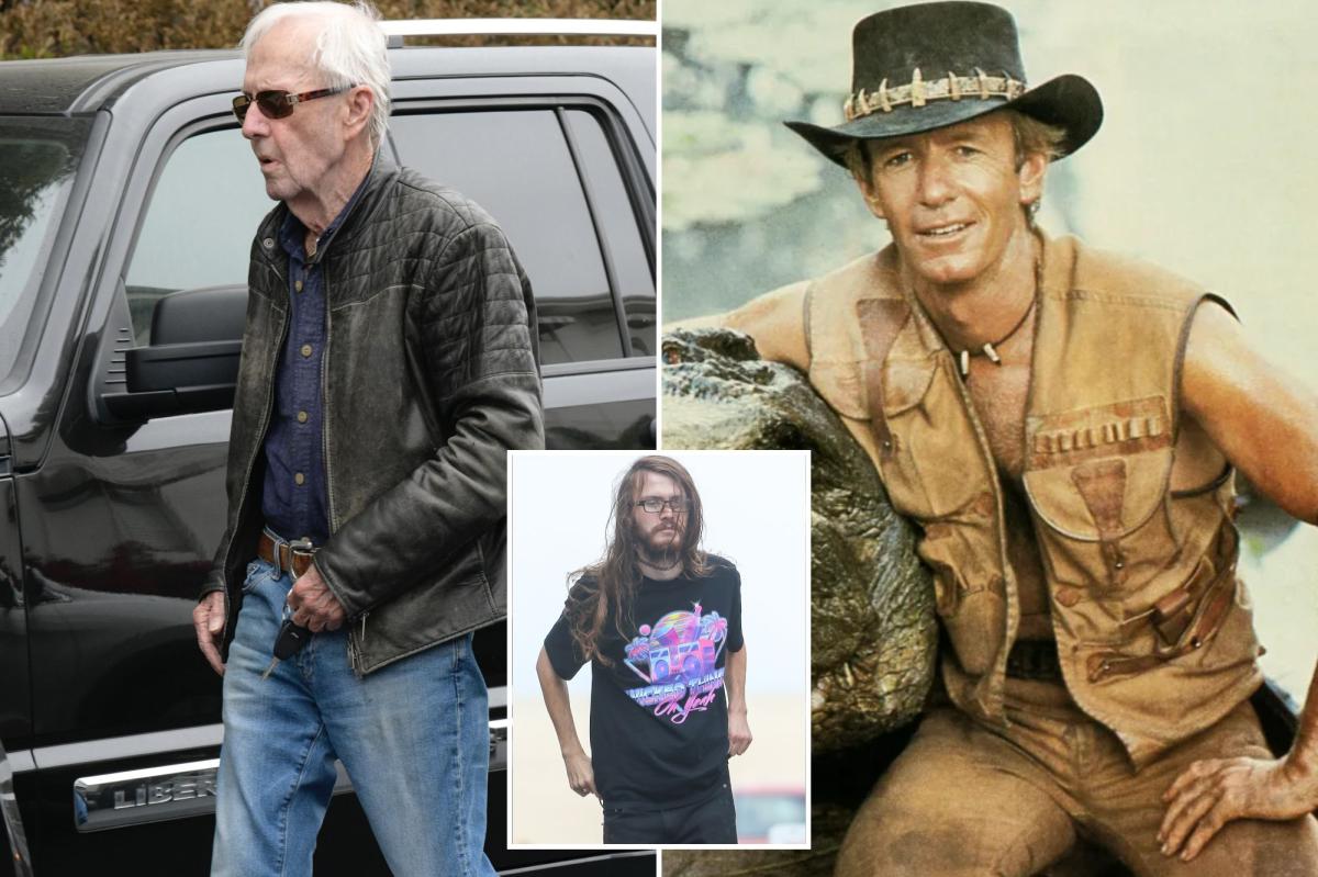 ‘Crocodile Dundee’ star Paul Hogan spotted after son arrested for domestic battery at actor’s home