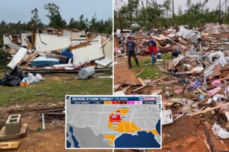 Severe thunderstorms with hail, damaging winds return to Plains through Mother’s Day as tornado threat looms