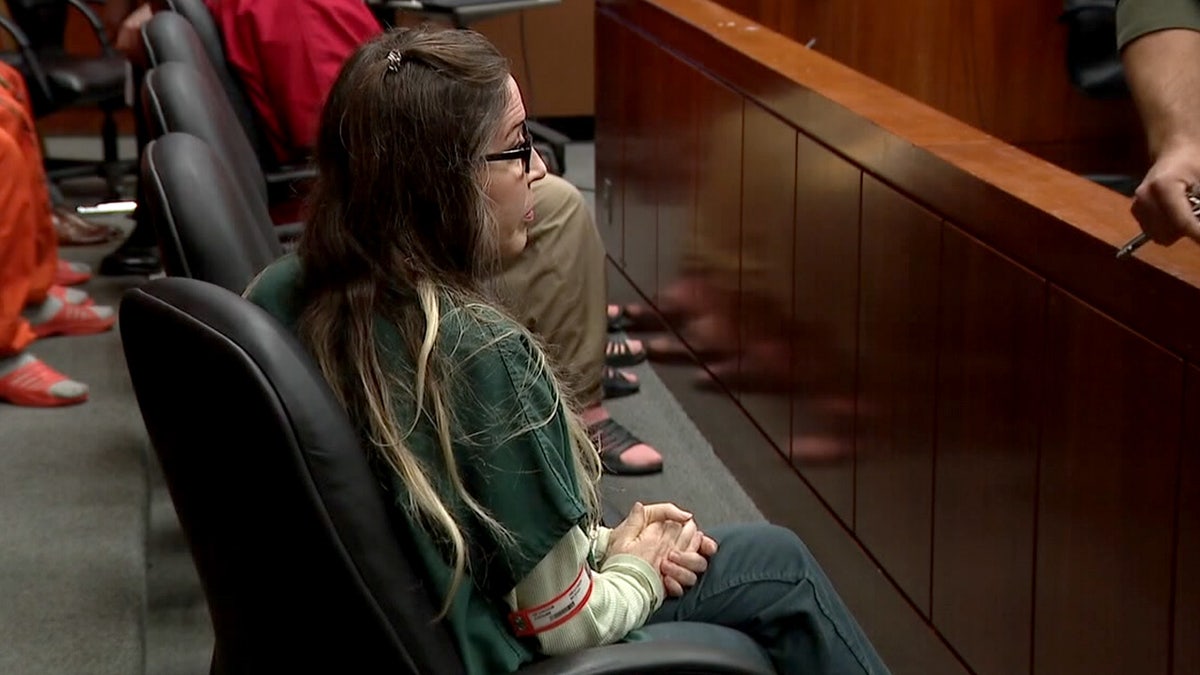 Shannon O'Connor sitting in court