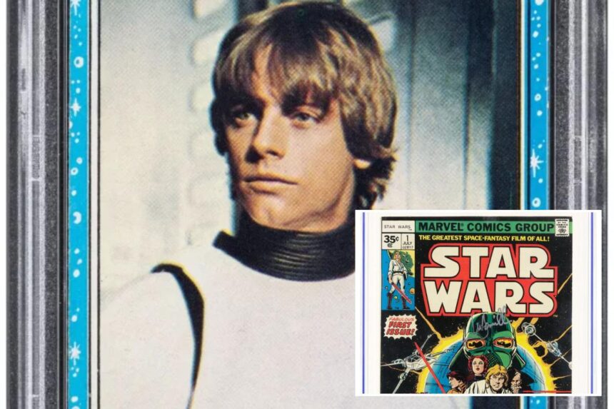 Luke Skywalker bubblegum card sells for over 0K