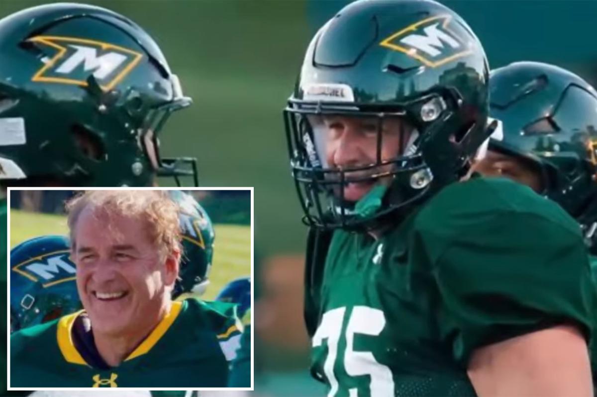 Retired businessman, 60, who beat stage 4 cancer, joins D-III college football team as freshman walk-on