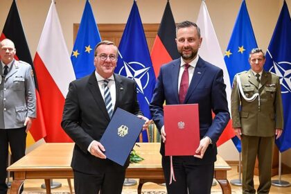 Germany and Poland sign defence deal as European power balance shifts