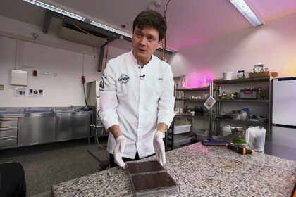 The world’s first cocoa-free ‘chocolate’ made from sunflower seeds