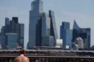 UK records hottest June day ever as Europe swelters in heatwave