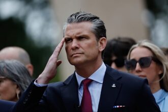 Hegseth urges Europe to focus on defence at D-Day memorial