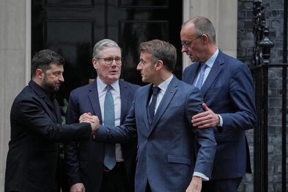 Zelenskyy to meet Macron, Merz and Starmer on Sunday, France says