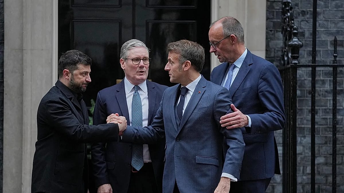 Zelenskyy to meet Macron, Merz and Starmer on Sunday, France says