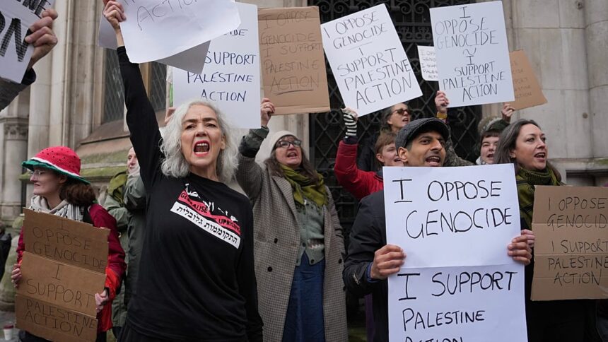 UK court upholds terrorism ban on pro-Palestinian group