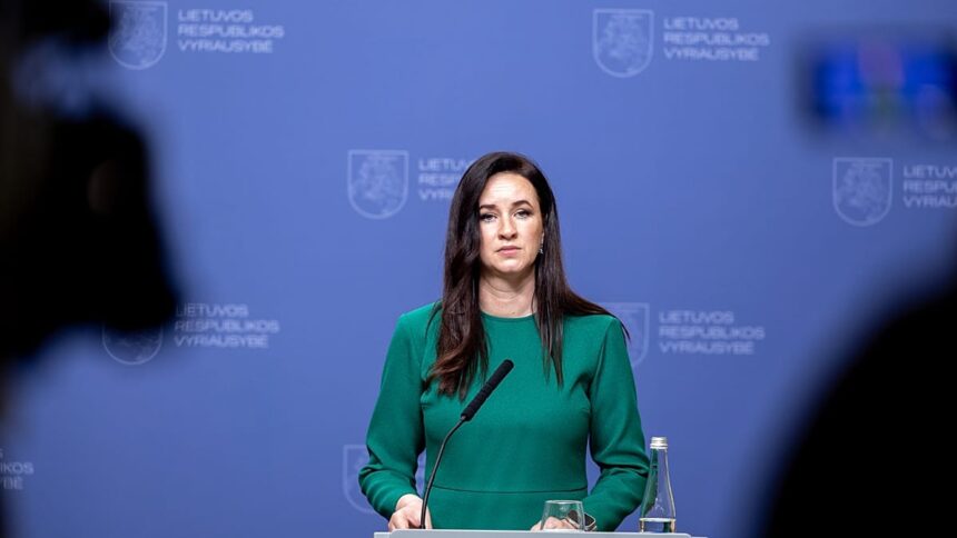 Lithuania PM Ruginienė resigns after less than a year in office