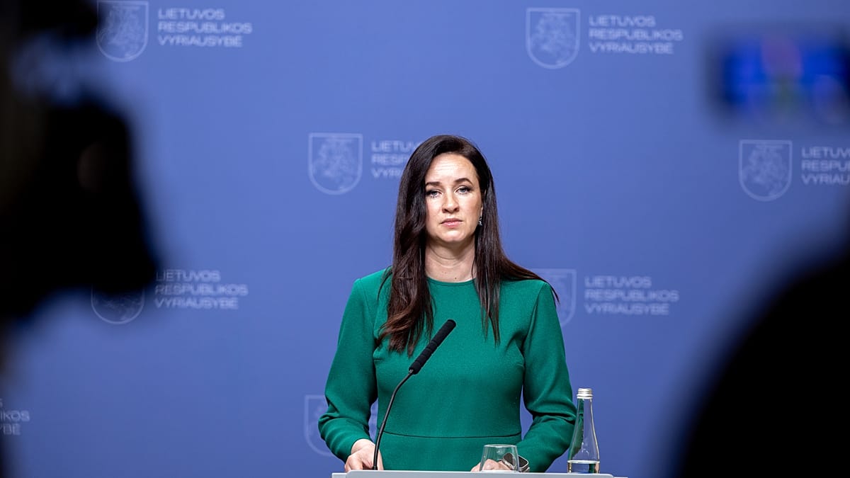 Lithuania PM Ruginienė resigns after less than a year in office
