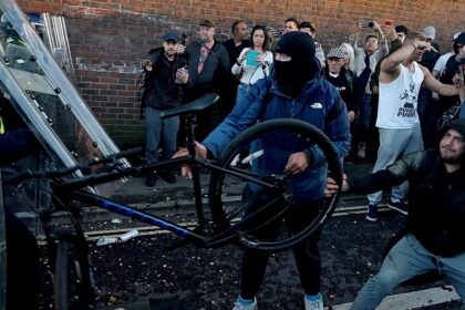 Two men charged following Henry Nowak murder protests in UK