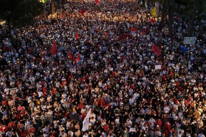 Thousands protest demanding Albania’s PM Rama resigns