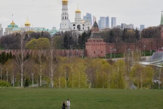 Moscow oil refinery ablaze after retaliatory Ukrainian drone strike