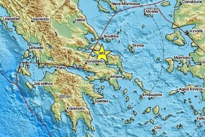 Greece: multiple earthquakes around magnitude 5.2 hit northern Evia