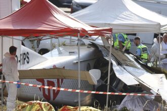 Eleven killed as parachute training aircraft crashes near Nancy