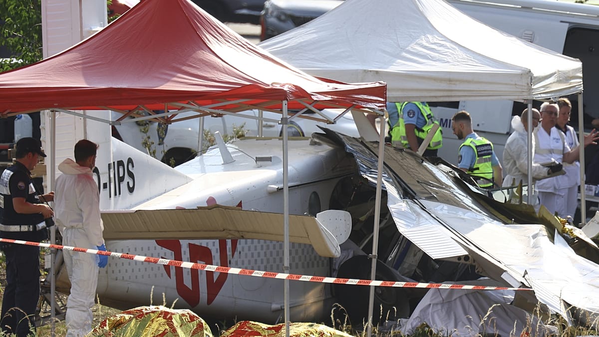 Eleven killed as parachute training aircraft crashes near Nancy