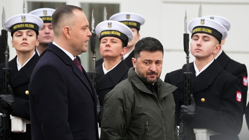 Poland-Ukraine row plays into Putin’s hands, Brussels warns