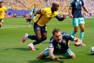 Ecuador win as Germany disappoint and Neuer blunders
