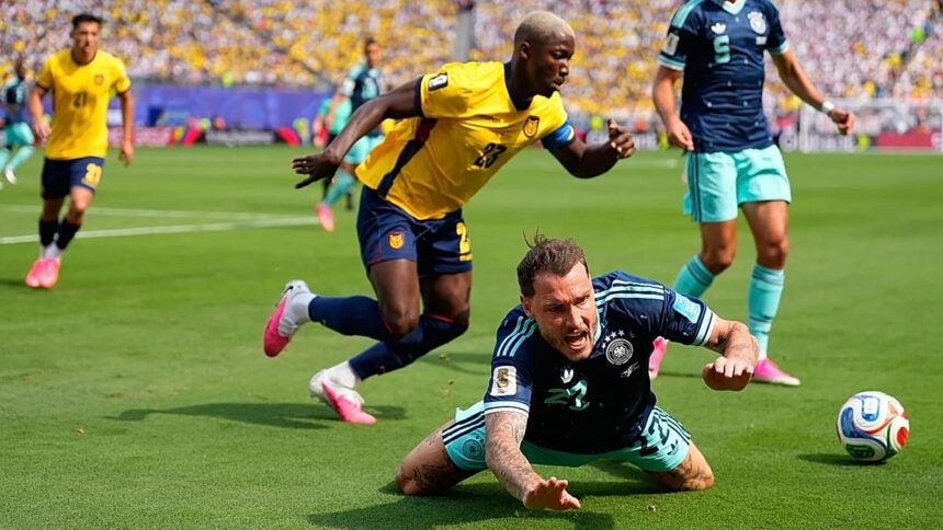 Ecuador win as Germany disappoint and Neuer blunders