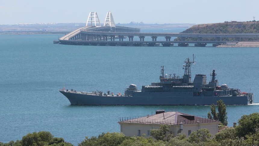 Ukraine’s strikes are methodically cutting Crimea off from Russia