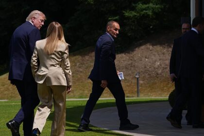 ‘We have always been friends’: Trump and Meloni make amends at G7